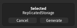 GenerateSelected